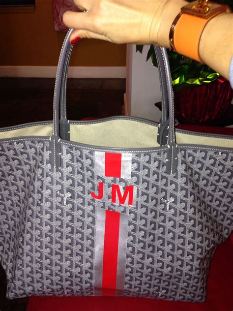 monogrammed goyard bag|goyard monogram bag.